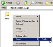 Nowy folder